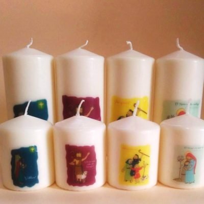 Velas Corona de Adviento