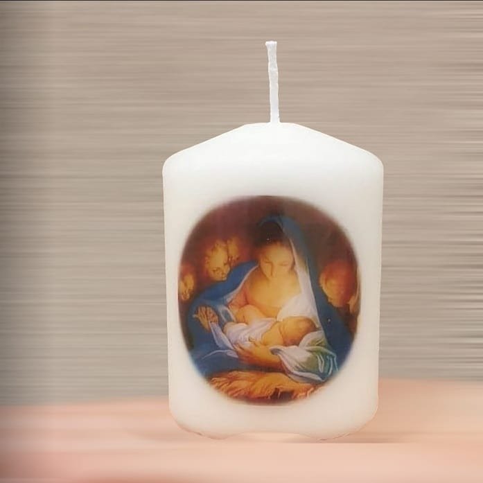 Vela Navidad (varios diseños)
