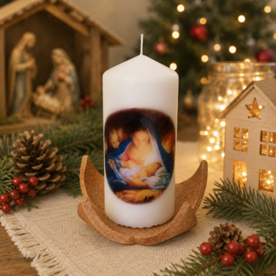 Vela Navidad (varios diseños)