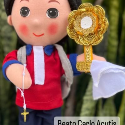 Peluche san Carlo Acutis