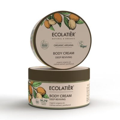 Crema corporal revitalizante argán ecológico (250 ml)