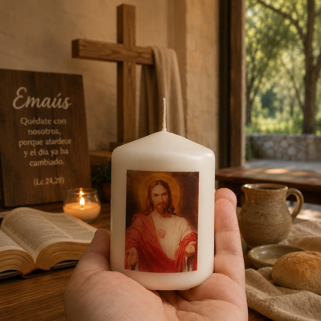 Vela Sagrado Corazón (Emaús)